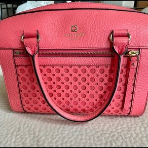 Kate Spade hot pink coral handbag